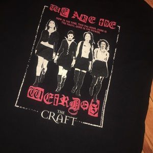 Black hot topic tshirt size large (from the movie “The Craft”)